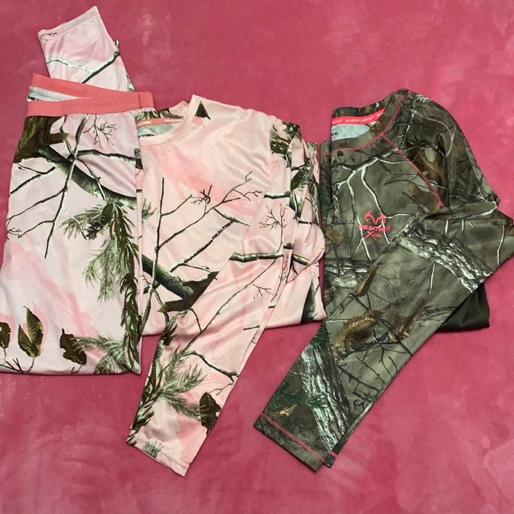 3 Real Tree Thermals all size L